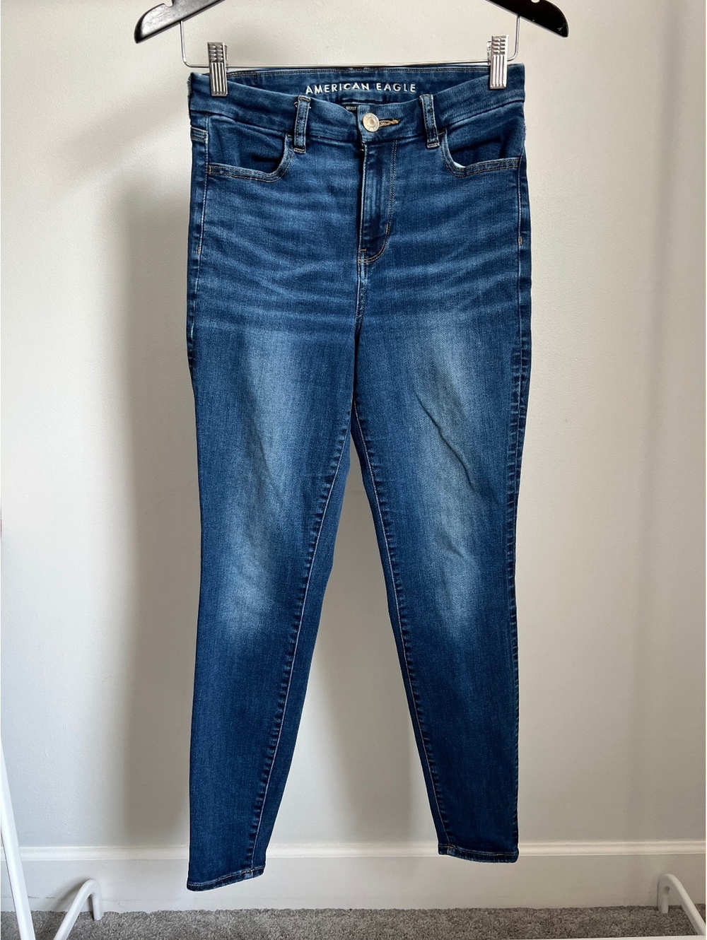 American Eagle Curvy Hi-Rise Jegging Jeans Women’s 4 Regular Next Level Stretch